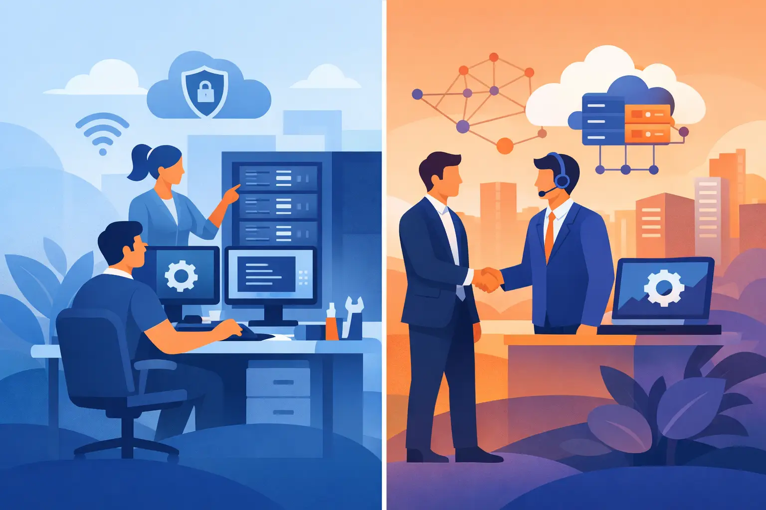 In House IT vs Managed Services for Growth