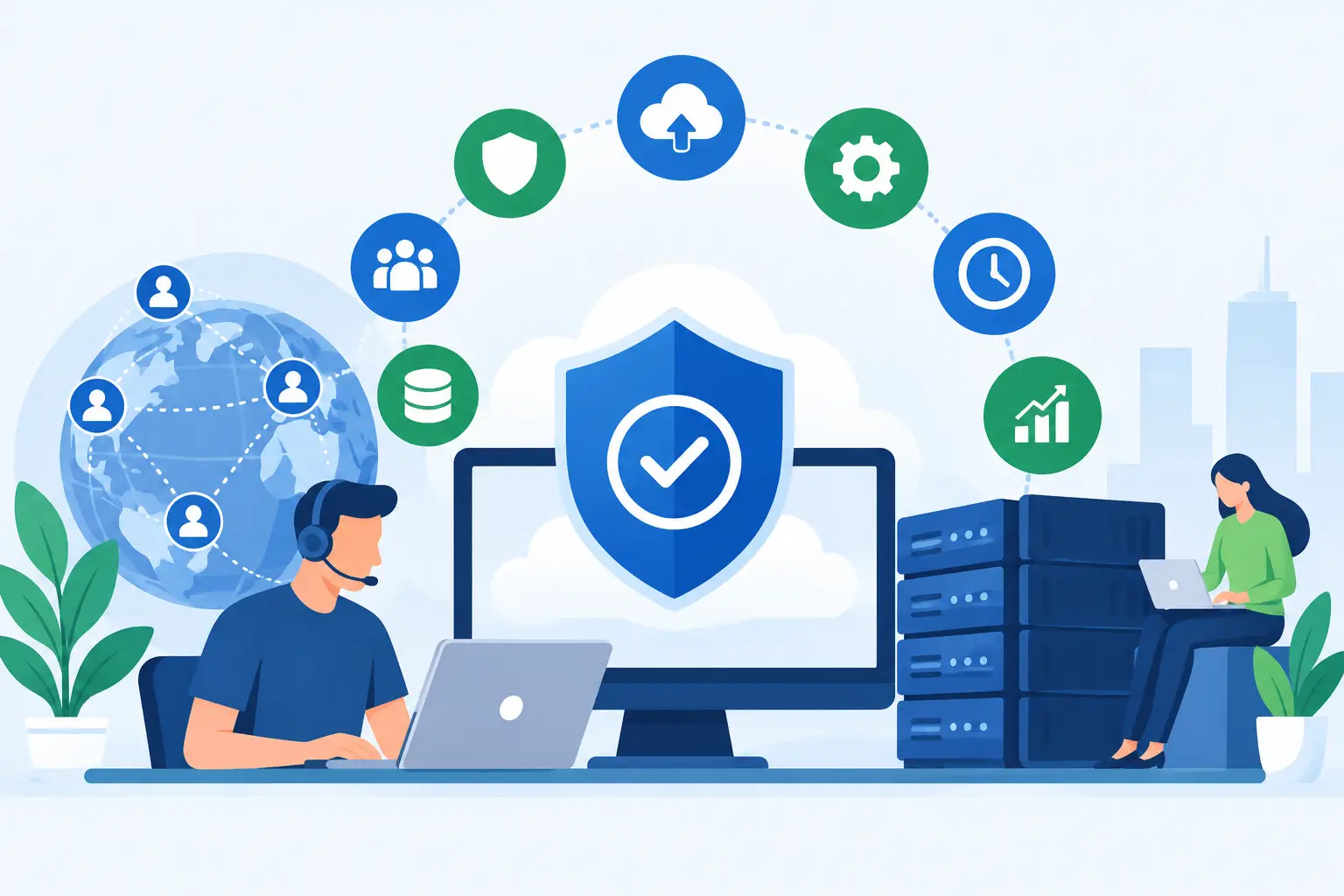 8 IT Outsourcing Benefits That Improve Business Uptime